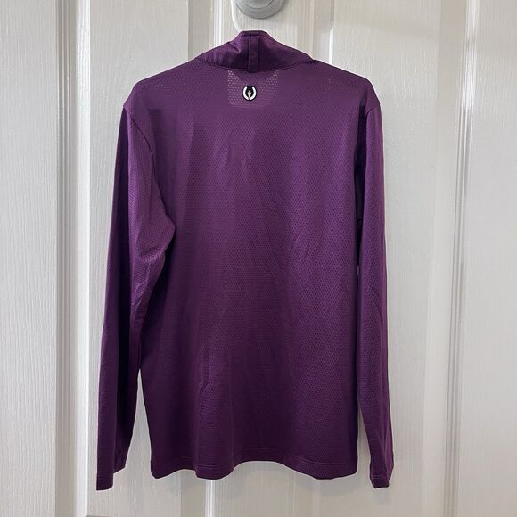 Kerrits Kids Aire Ice Fil Long Sleeve Horse Riding Shirt Magenta Girls Small 6-7 - Picture 8 of 11